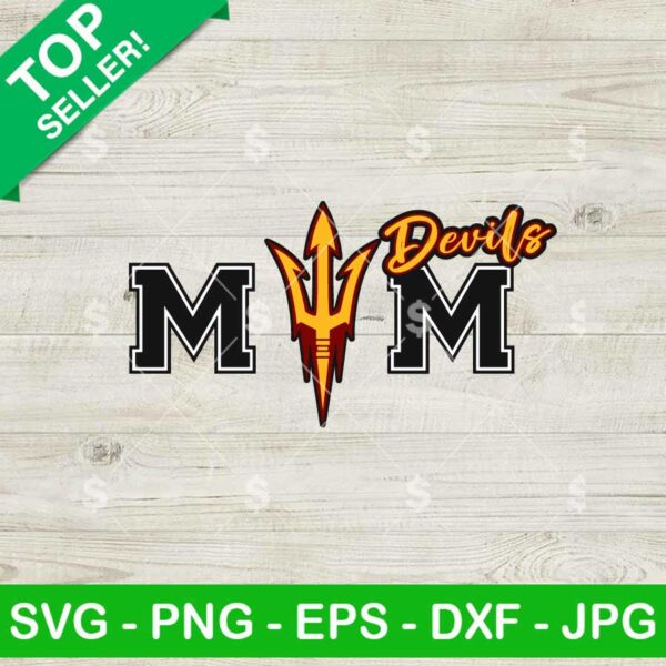 Arizona State Sun Devils Football Mom SVG