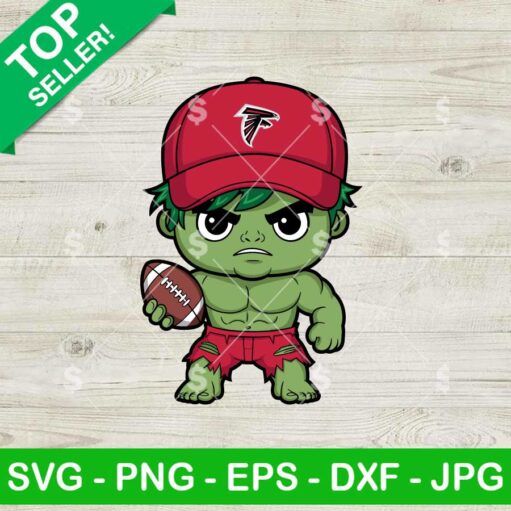 Atlanta Falcons Hulk NFL Football SVG