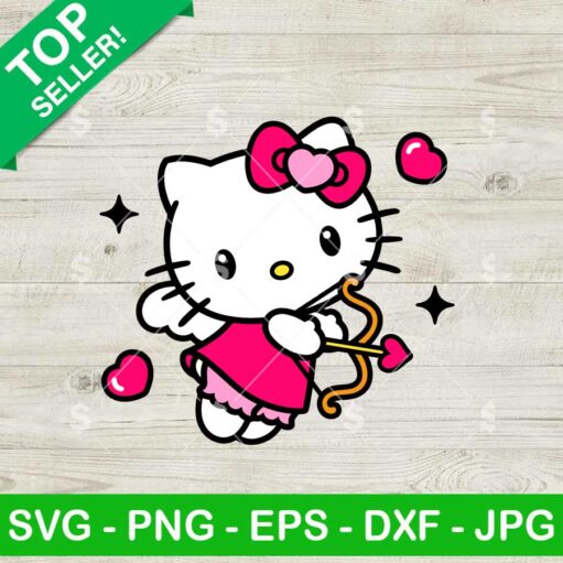 Hello Kitty Cupid SVG