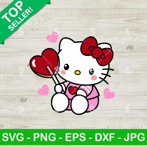 Hello Kitty Valentines SVG