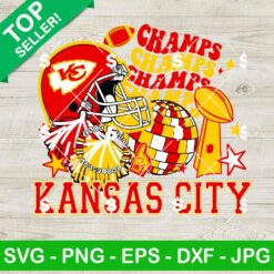 KC Chiefs Back To Back Champions SVG