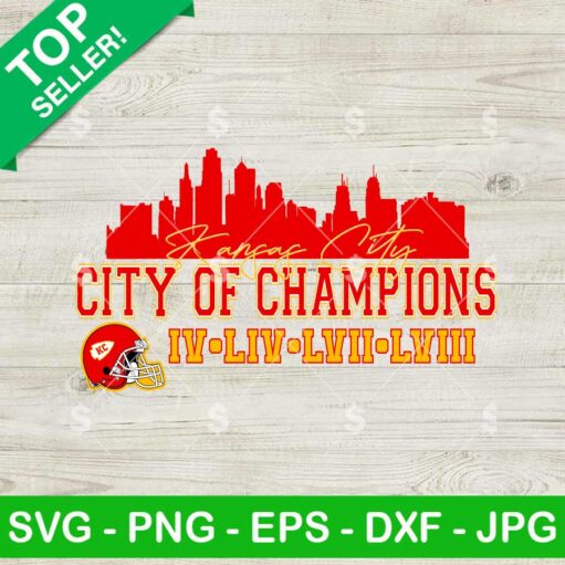 KC Chiefs City Of Champions SVG