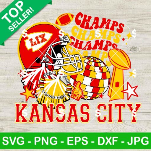 Kansas City Super Bowl LIX Champions SVG