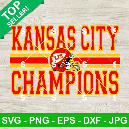 Kansas City Super Bowl LIX Champs SVG