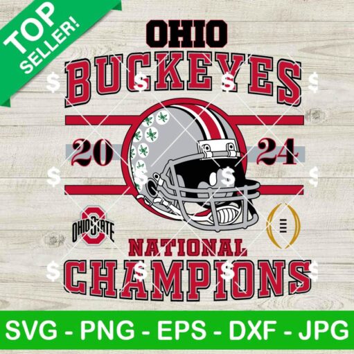 Ohio State Buckeyes Football National Champs SVG