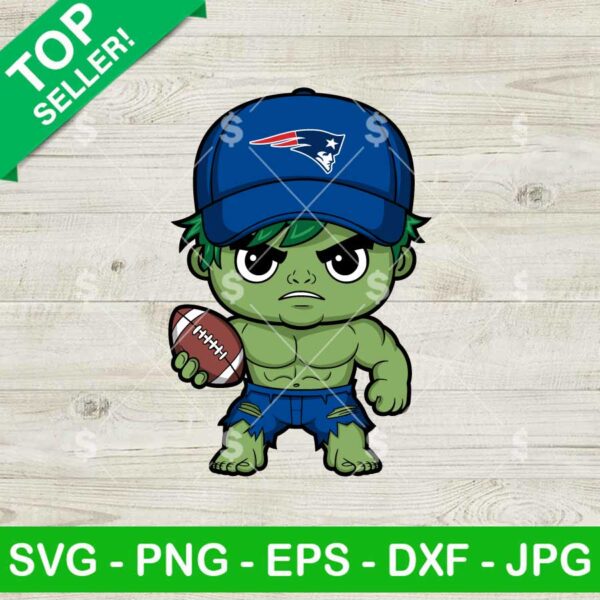 New England Patriots Hulk NFL Football SVG