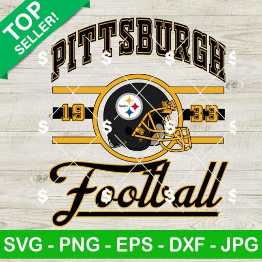 Pittsburgh Steelers Football Est 1933 SVG