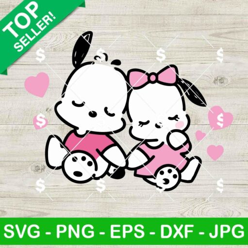 Pochacco And Pochamii SVG