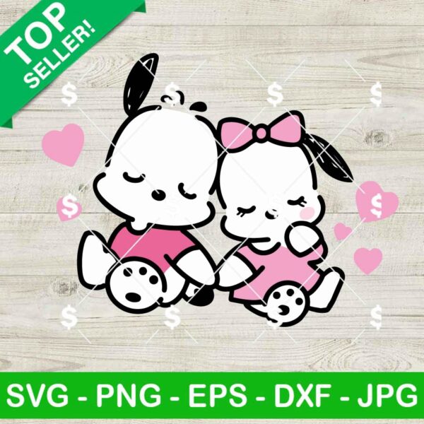 Pochacco And Pochamii SVG