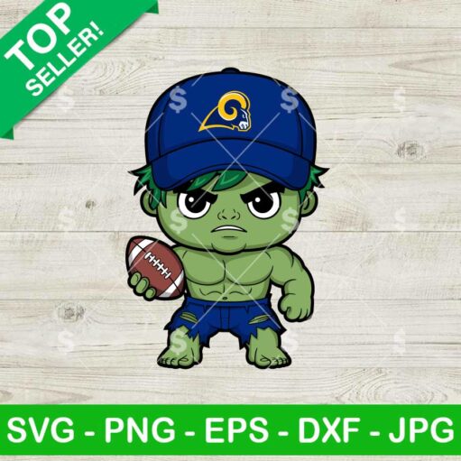 Los Angeles Rams Hulk NFL Football SVG