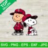 Charlie Brown Snoopy Tampa Bay Buccaneers NFL SVG