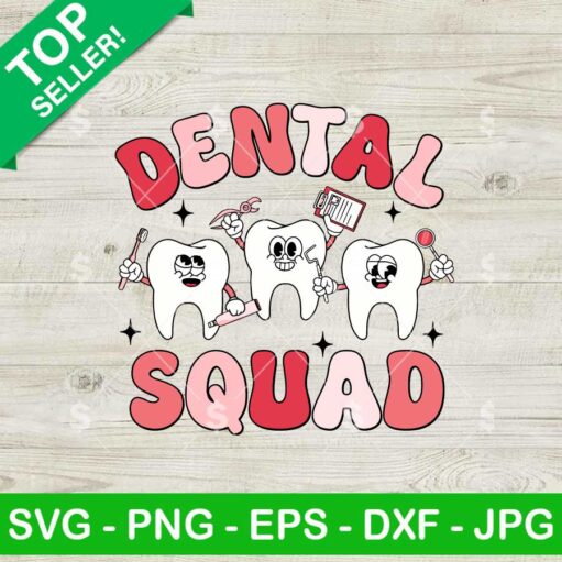 Valentine Dental Squad SVG