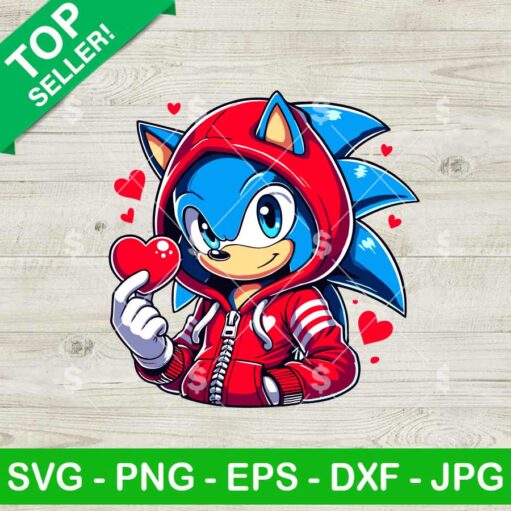 Valentine Sonic SVG