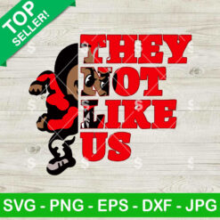 They Not Like Us Ohio Buckeyes SVG, National Champions Ohio Buckeyes SVG, Ohio Buckeyes Football Mascot SVG