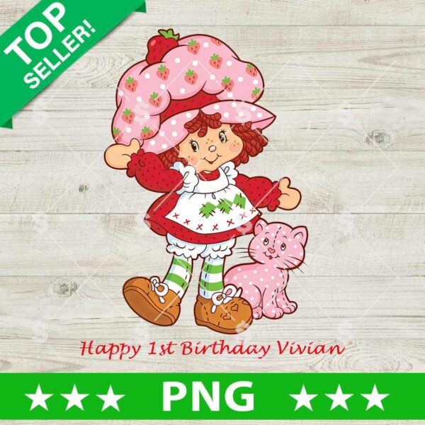 Strawberry Shortcake Birthday PNG