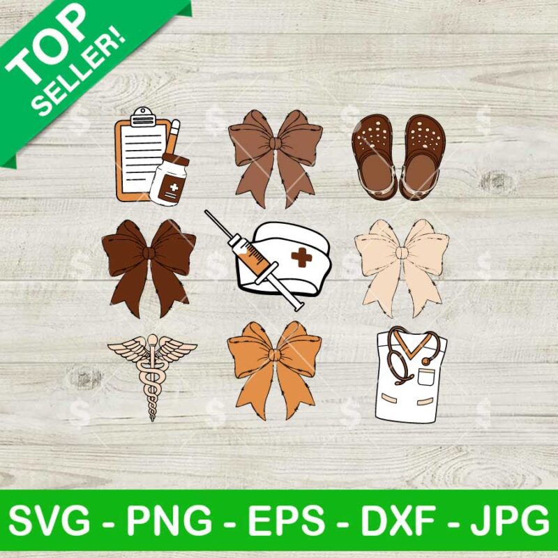 Black History Month Nurse SVG