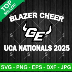 Blazer Cheer UCA Nationals 2025 SVG, UCA Nationals Cheer SVG, Blazer Cheer UCA 2025