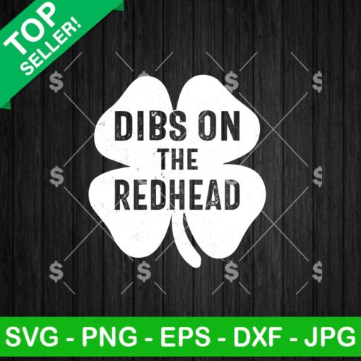 Dibs On The Redhead SVG