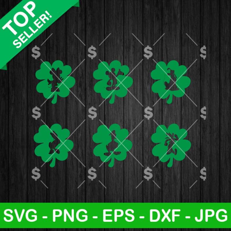 Disney Friends Lucky Vibes SVG