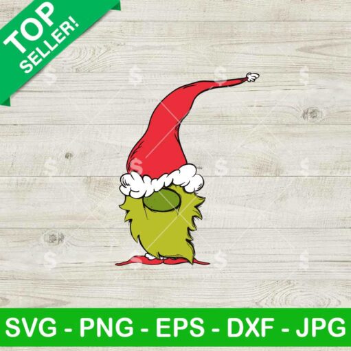 Gnome Grinch SVG