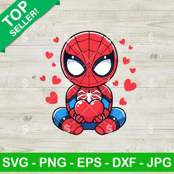 Spider Man Happy Valentine XOXO SVG