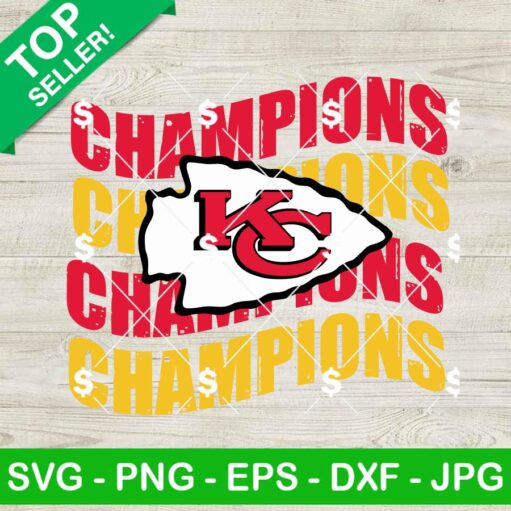 Kansas City Chiefs Champions SVG