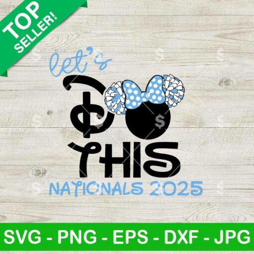 Let's Do This UCA Nationals 2025 SVG