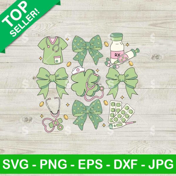 Lucky Nurse St Patricks Day SVG