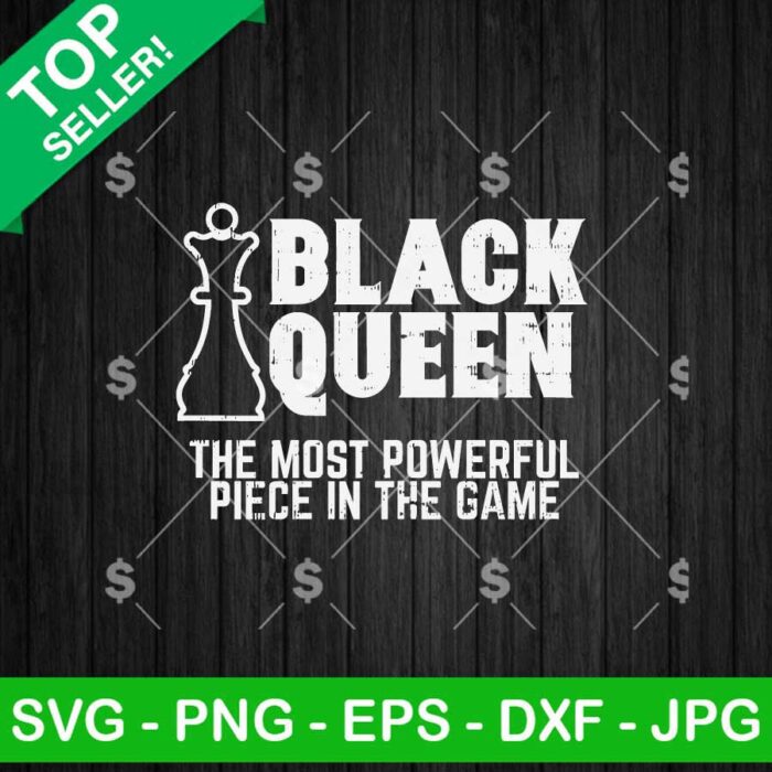 Black Queen The Most Powerful SVG