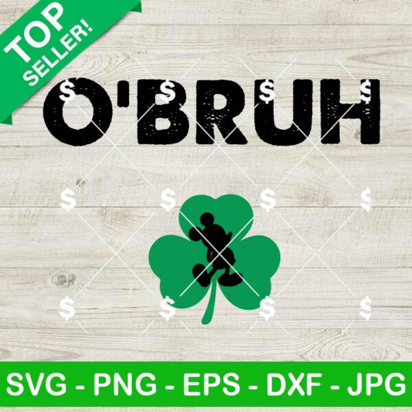 O Bruh St Patricks Day SVG