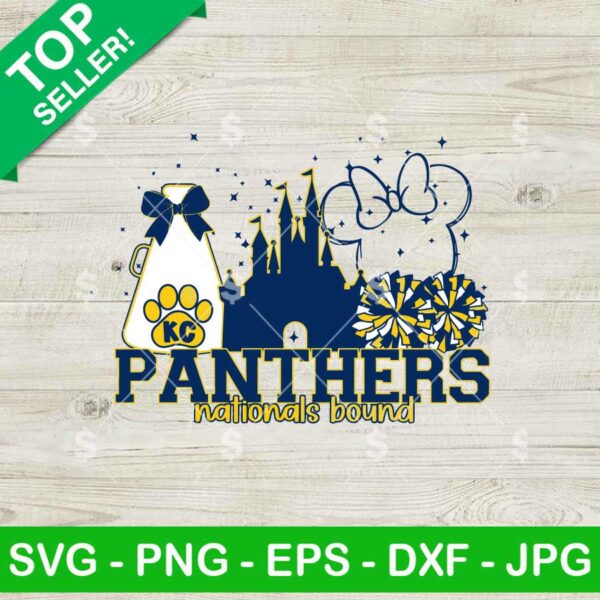 Panthers Nationals Bound 2025 SVG, UCA All Star National 2025 SVG, Disney Cheer SVG