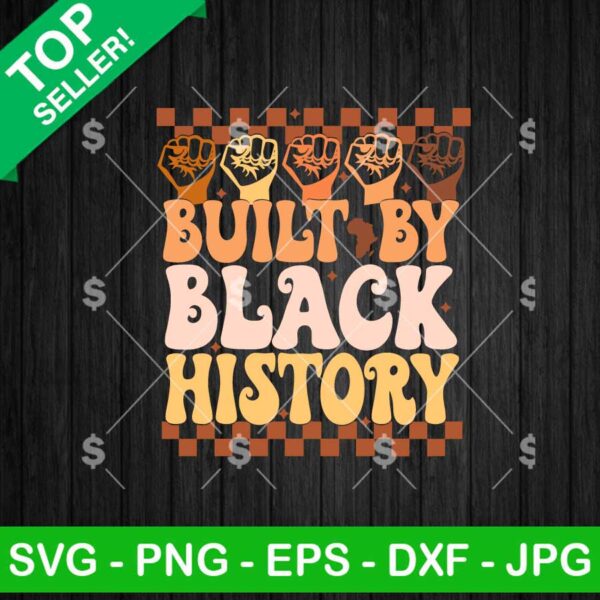 Built By Black History SVG