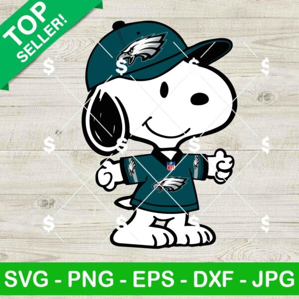 Snoopy Philadelphia Football SVG