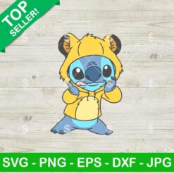 Stitch and Simba SVG