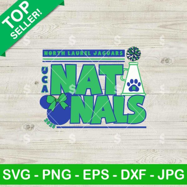 UCA Cheer Nationals North Laurel SVG, Uca All Star Nationals 2025 SVG, Disney Cheerleading SVG