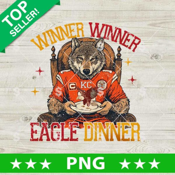 Winner Winner Eagle Dinner PNG