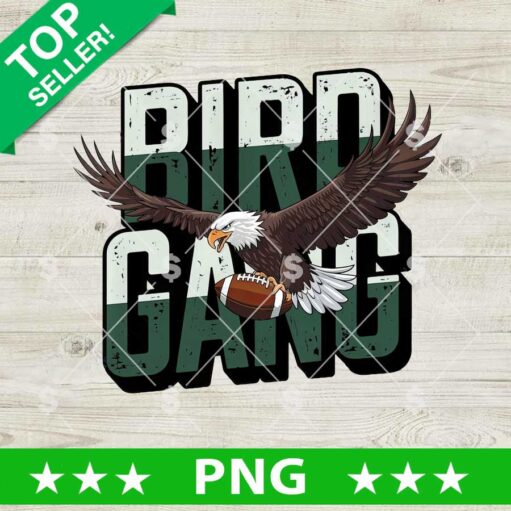 Bird Gang Eagles Ftooball PNG