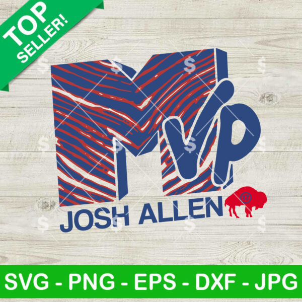 Josh Allen 17 MVP SVG