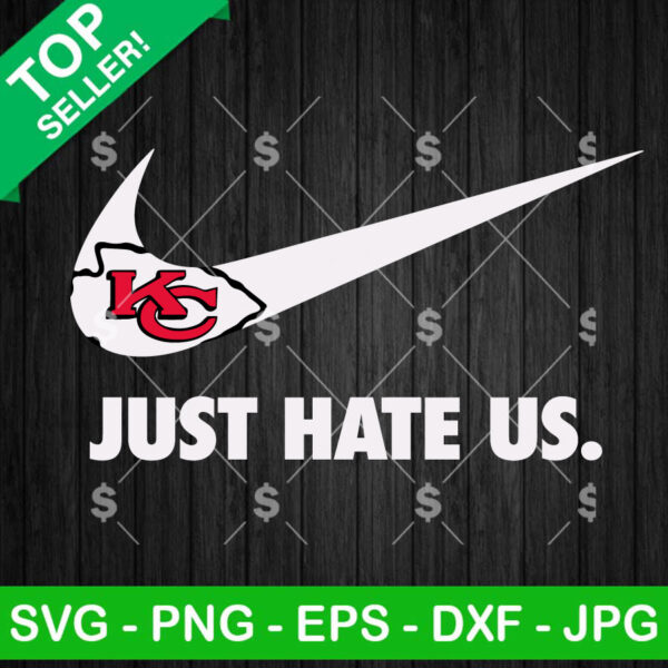 Just Hate Us Nike SVG