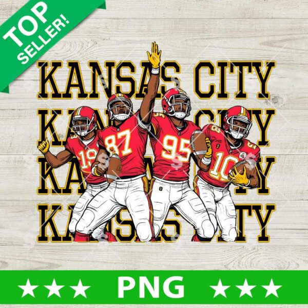 Kansas City Chiefs Football Team PNG