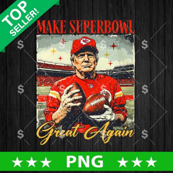 Make Superbowl Great Again Trump PNG