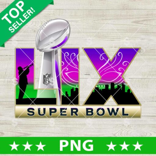 Super Bowl Lix Logo PNG