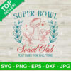 Super Bowl Social Club SVG
