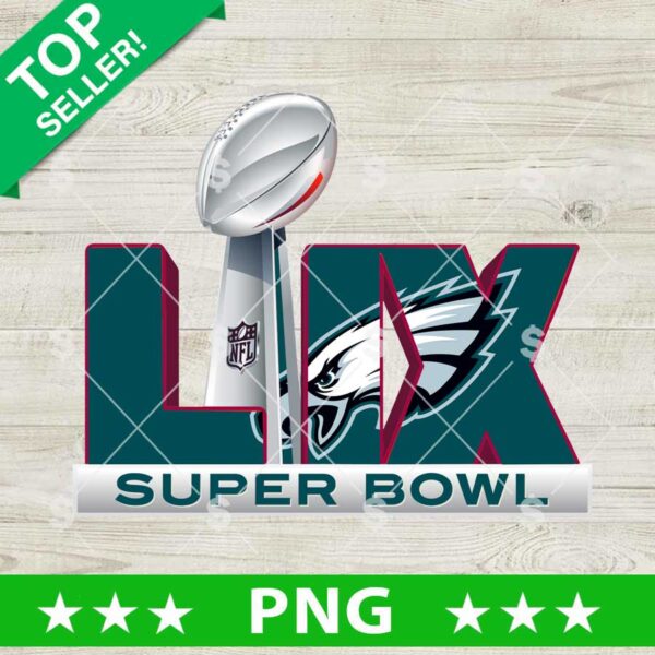 LIX Super Bowl Champions Eagles PNG