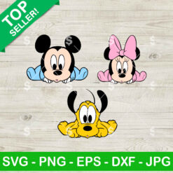 Baby Disney Mouse Peekaboo SVG