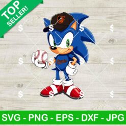 Baltimore Orioles Sonic MLB SVG