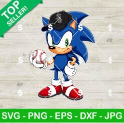 Chicago White Sox Sonic MLB Team SVG