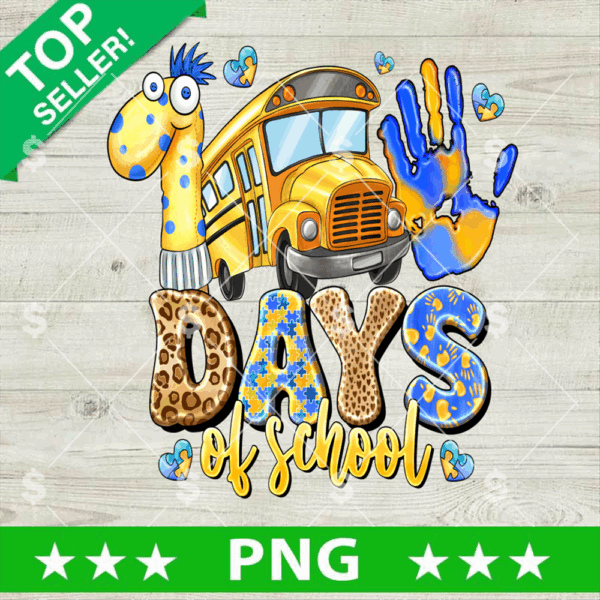 Down Syndrome 100 Days Of School PNG