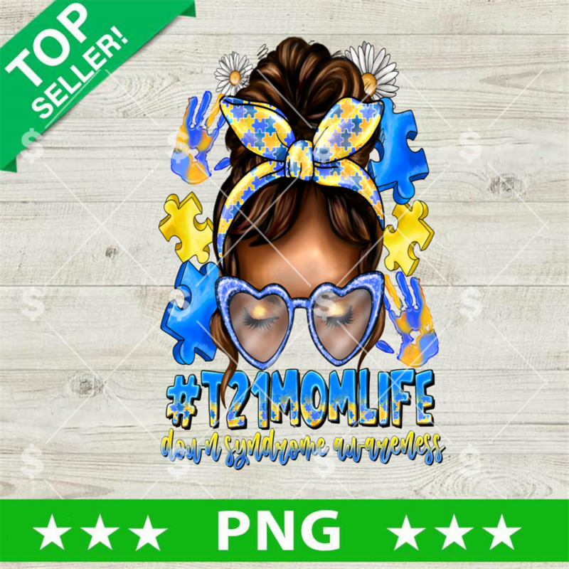 Down Syndrome Awareness Girl PNG, Down Syndrome PNG, Down Syndrome Day Sublimation PNG