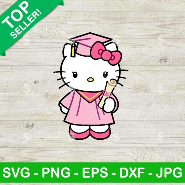 Hello Kitty Pink Senior SVG